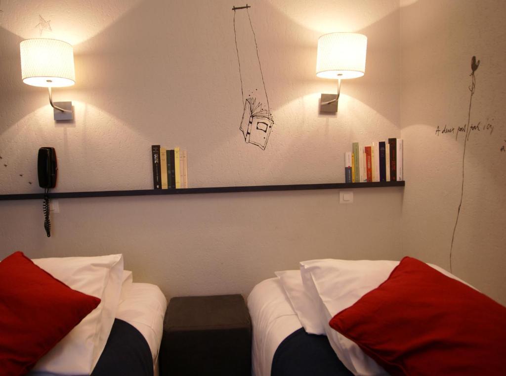 Hotel De La Placette บาร์เซอลอนเน็ต ห้อง รูปภาพ
